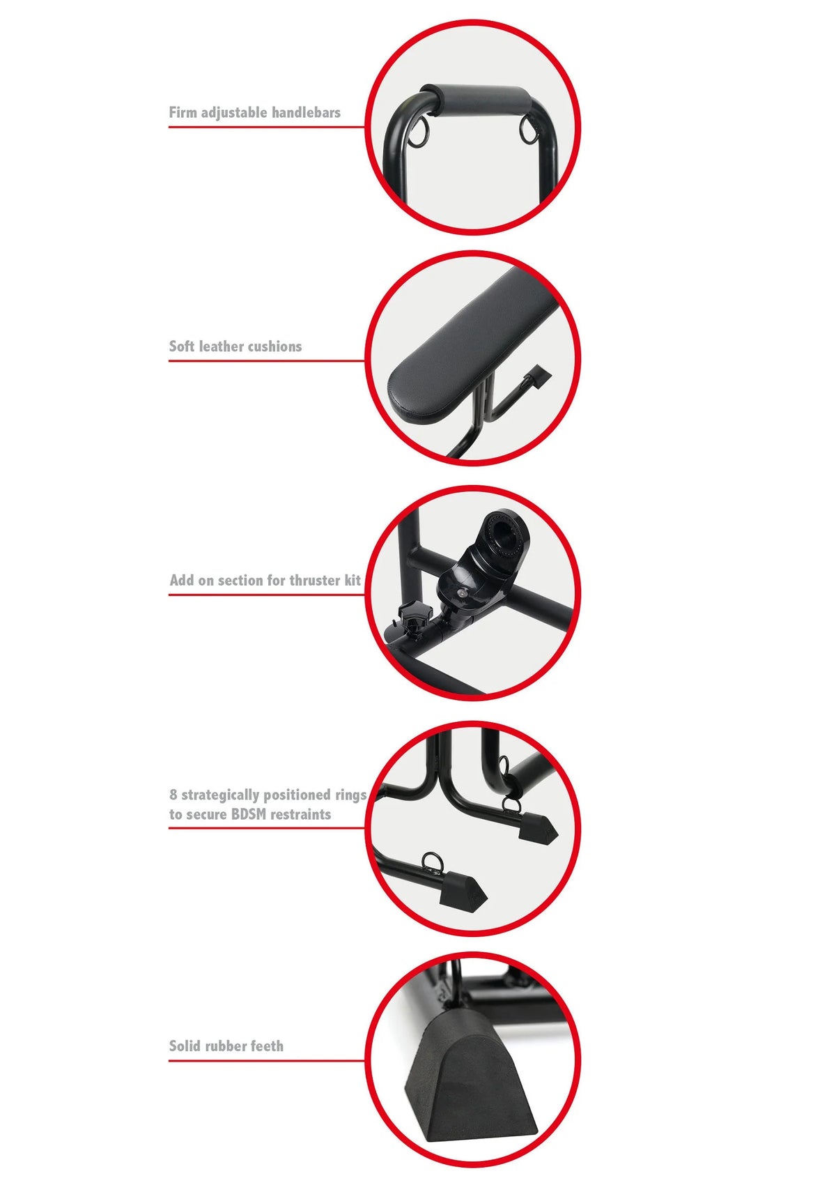 Bestel: Bangers Fuck Machines Bondage Fuck Seat by Hidden Desire - bij Happytoys: de erotische sex webshop | liever Happy dan Easy ⭐⭐⭐⭐⭐
