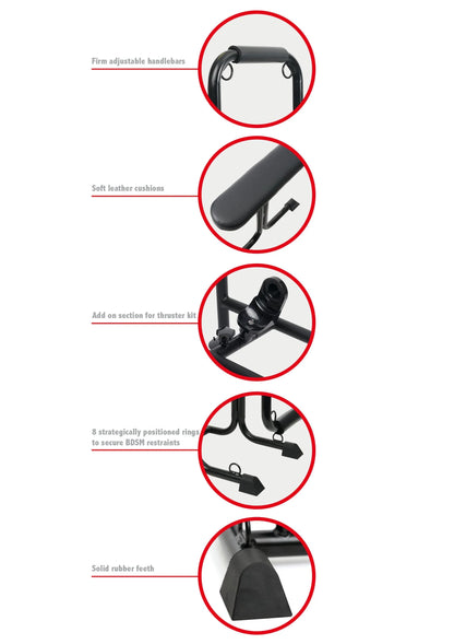 Bestel: Bangers Fuck Machines Bondage Fuck Seat by Hidden Desire - bij Happytoys: de erotische sex webshop | liever Happy dan Easy ⭐⭐⭐⭐⭐