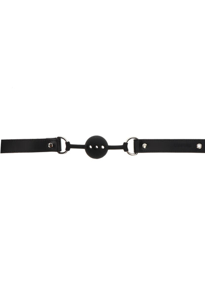 Bestel: Bondage Essentials Silicone Ball Gag by Taboom - bij Happytoys: de erotische sex webshop | liever Happy dan Easy ⭐⭐⭐⭐⭐