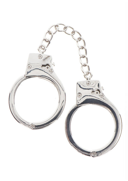 Bestel: Silver Plated BDSM Handcuffs by Taboom Luxury Bondage Essentials - bij Happytoys: de erotische sex webshop | liever Happy dan Easy ⭐⭐⭐⭐⭐