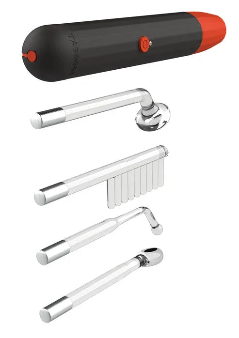 Electro Wand Glass Set by Taboom - Happytoys Sexshop: online sex shop for Feeling Happy & Easy 😊 - Discreet geleverd