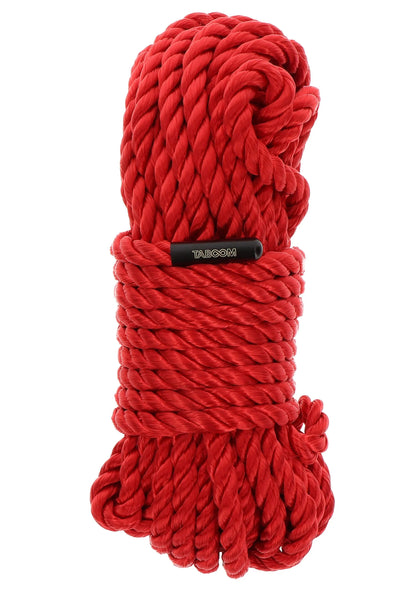 Bestel: Bondage Rope 10 Meter 7 mm Red by Taboom - bij Happytoys: de erotische sex webshop | liever Happy dan Easy ⭐⭐⭐⭐⭐