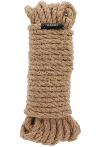 Bestel: Hemp Rope 10 Meter 7 mm by Taboom Bondage Ropes - bij Happytoys: de erotische sex webshop | liever Happy dan Easy ⭐⭐⭐⭐⭐