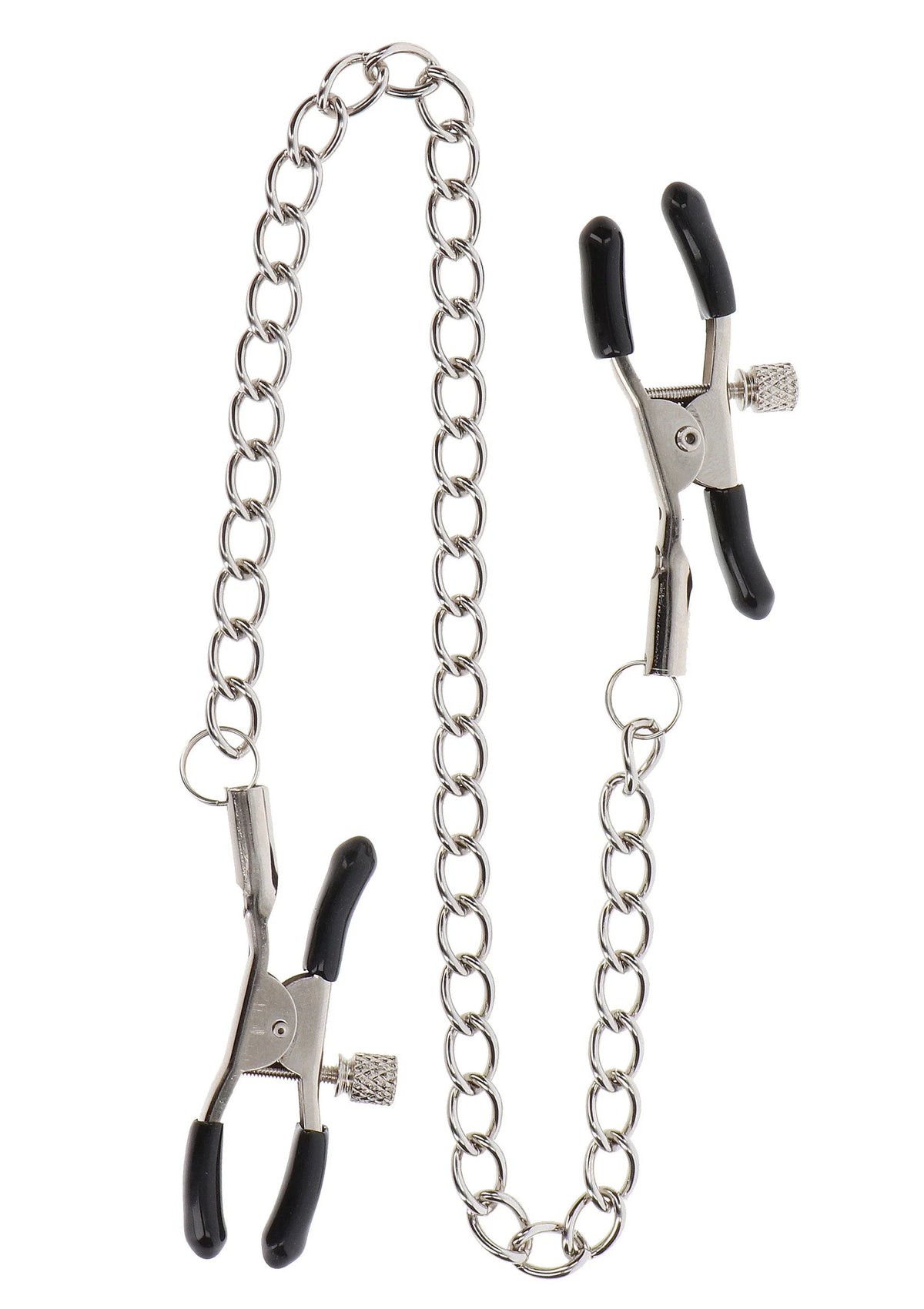 Bestel: Adjustable Clamps With Chain - bij Happytoys: de erotische sex webshop | liever Happy dan Easy ⭐⭐⭐⭐⭐