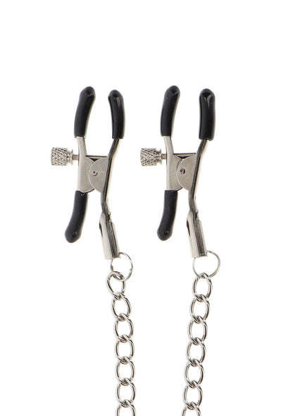 Bestel: Adjustable Clamps With Chain - bij Happytoys: de erotische sex webshop | liever Happy dan Easy ⭐⭐⭐⭐⭐