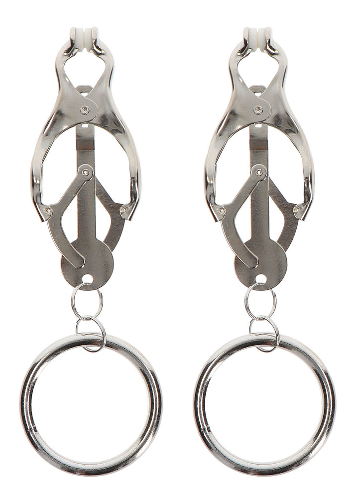 Bestel: Butterfly Clamps With Ring by Taboom Nipple Play - bij Happytoys: de erotische sex webshop | liever Happy dan Easy ⭐⭐⭐⭐⭐