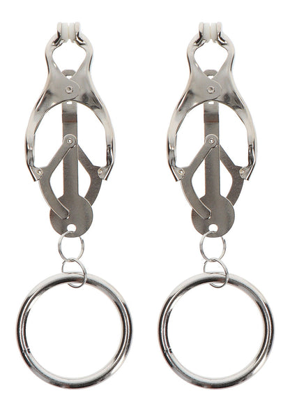 Bestel: Butterfly Clamps With Ring by Taboom Nipple Play - bij Happytoys: de erotische sex webshop | liever Happy dan Easy ⭐⭐⭐⭐⭐