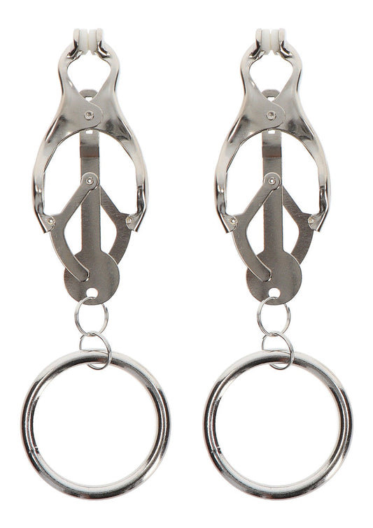 Bestel: Butterfly Clamps With Ring by Taboom Nipple Play - bij Happytoys: de erotische sex webshop | liever Happy dan Easy ⭐⭐⭐⭐⭐