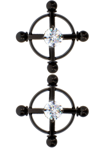 Bestel: Divine Cross Clamps by Nipple Play - bij Happytoys: de erotische sex webshop | liever Happy dan Easy ⭐⭐⭐⭐⭐