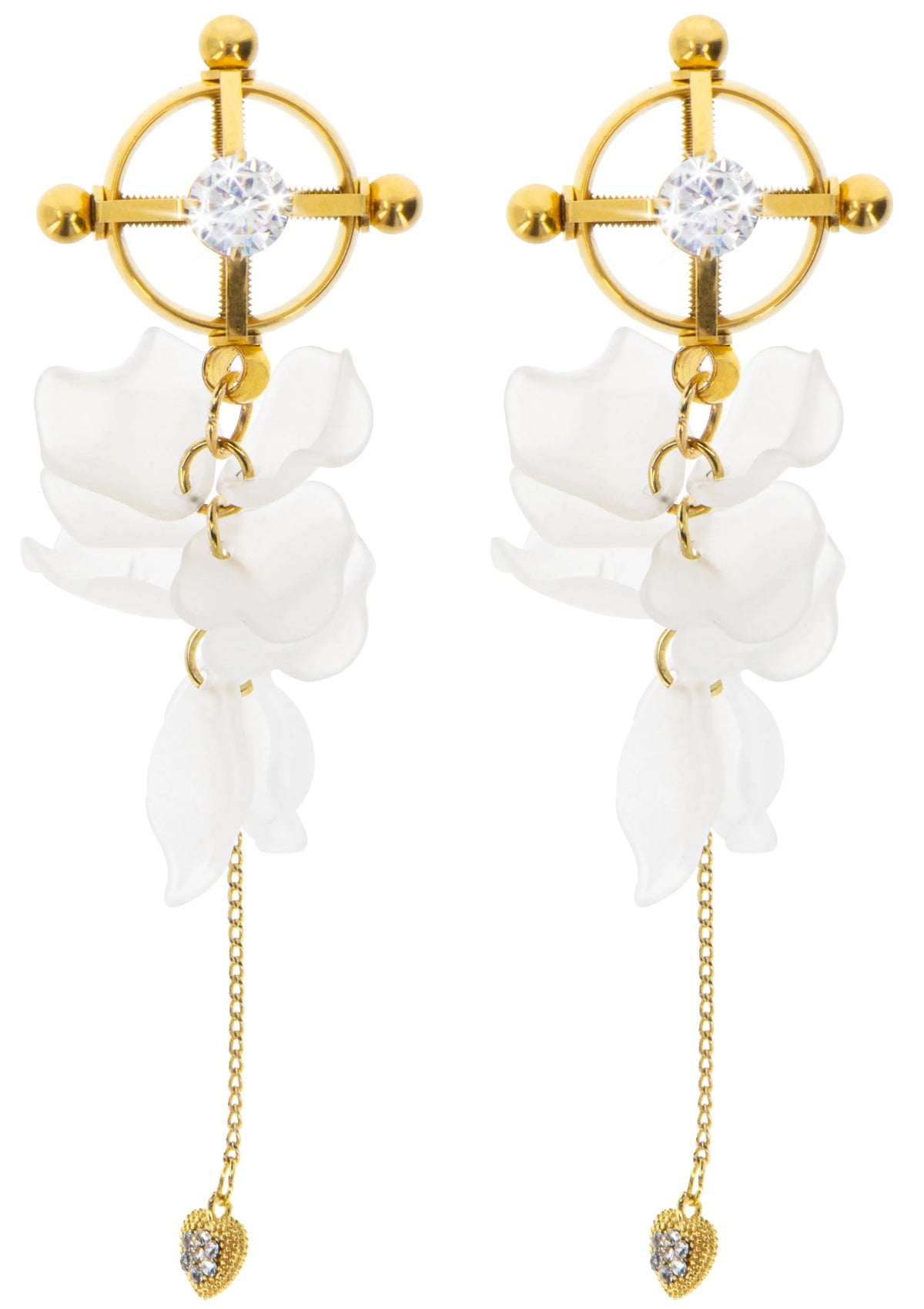 Bestel: Floral Seduction Clamps by Taboom Nipple Play - bij Happytoys: de erotische sex webshop | liever Happy dan Easy ⭐⭐⭐⭐⭐