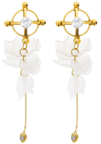 Bestel: Floral Seduction Clamps by Taboom Nipple Play - bij Happytoys: de erotische sex webshop | liever Happy dan Easy ⭐⭐⭐⭐⭐