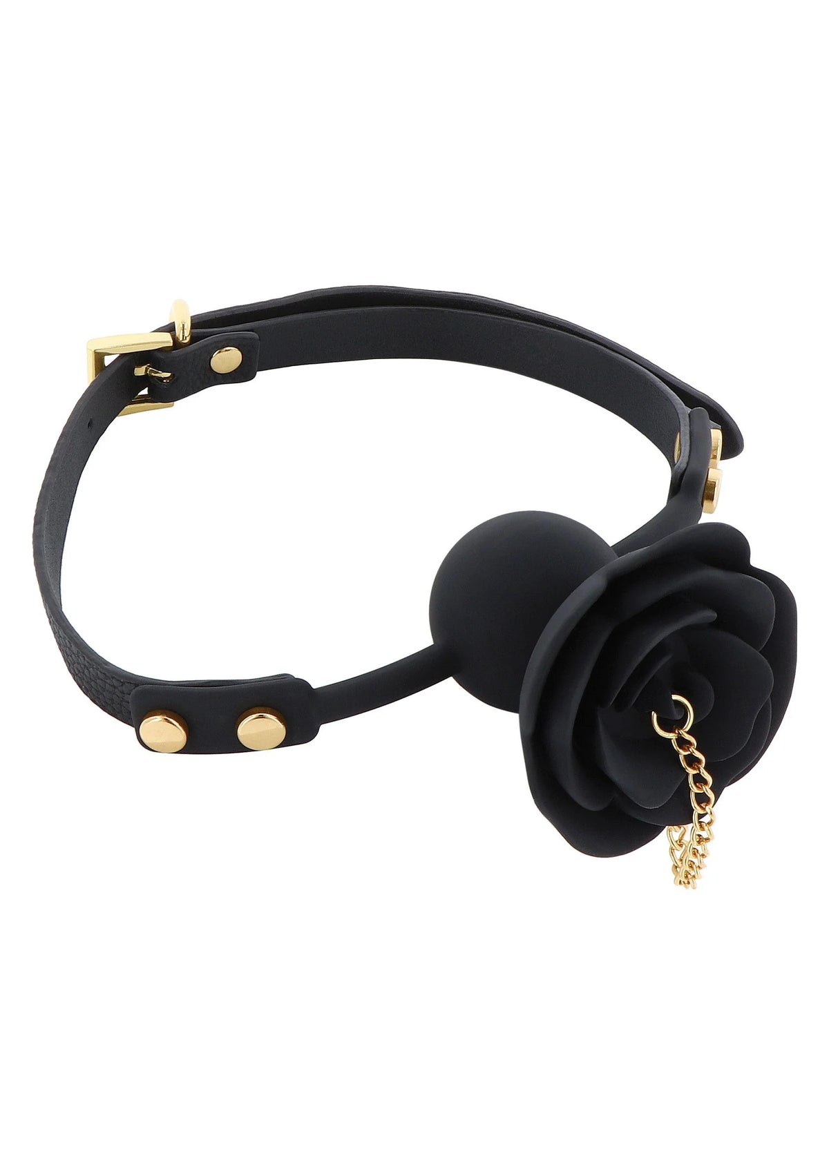 Bestel: Rose Ball Gag with Plug by Taboom - bij Happytoys: de erotische sex webshop | liever Happy dan Easy ⭐⭐⭐⭐⭐