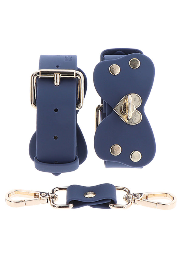 Bestel: Ankle Cuff Set by Taboom Silicone Supreme - bij Happytoys: de erotische sex webshop | liever Happy dan Easy ⭐⭐⭐⭐⭐