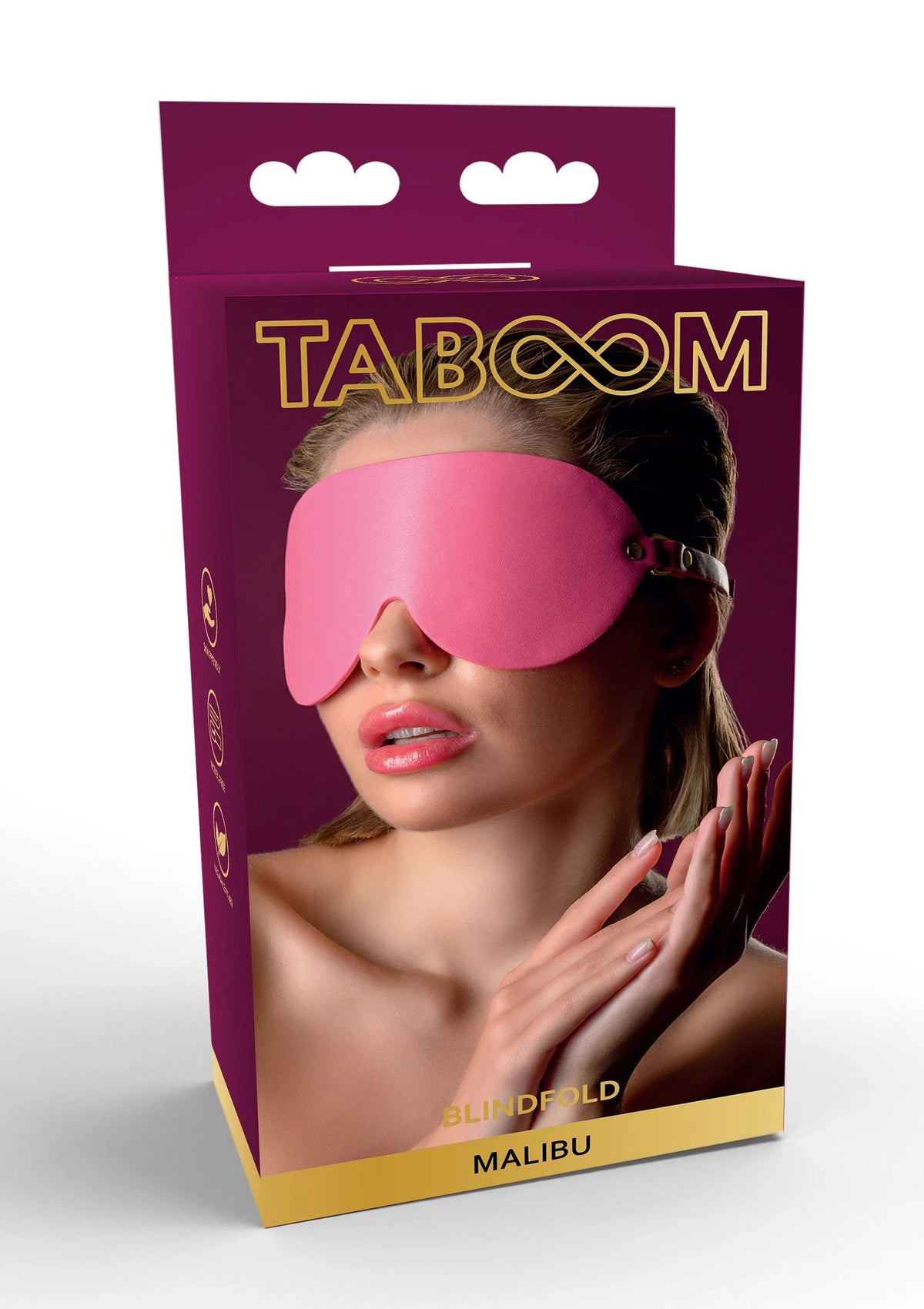 Bestel: Malibu Blindfold by Taboom - bij Happytoys: de erotische sex webshop | liever Happy dan Easy ⭐⭐⭐⭐⭐