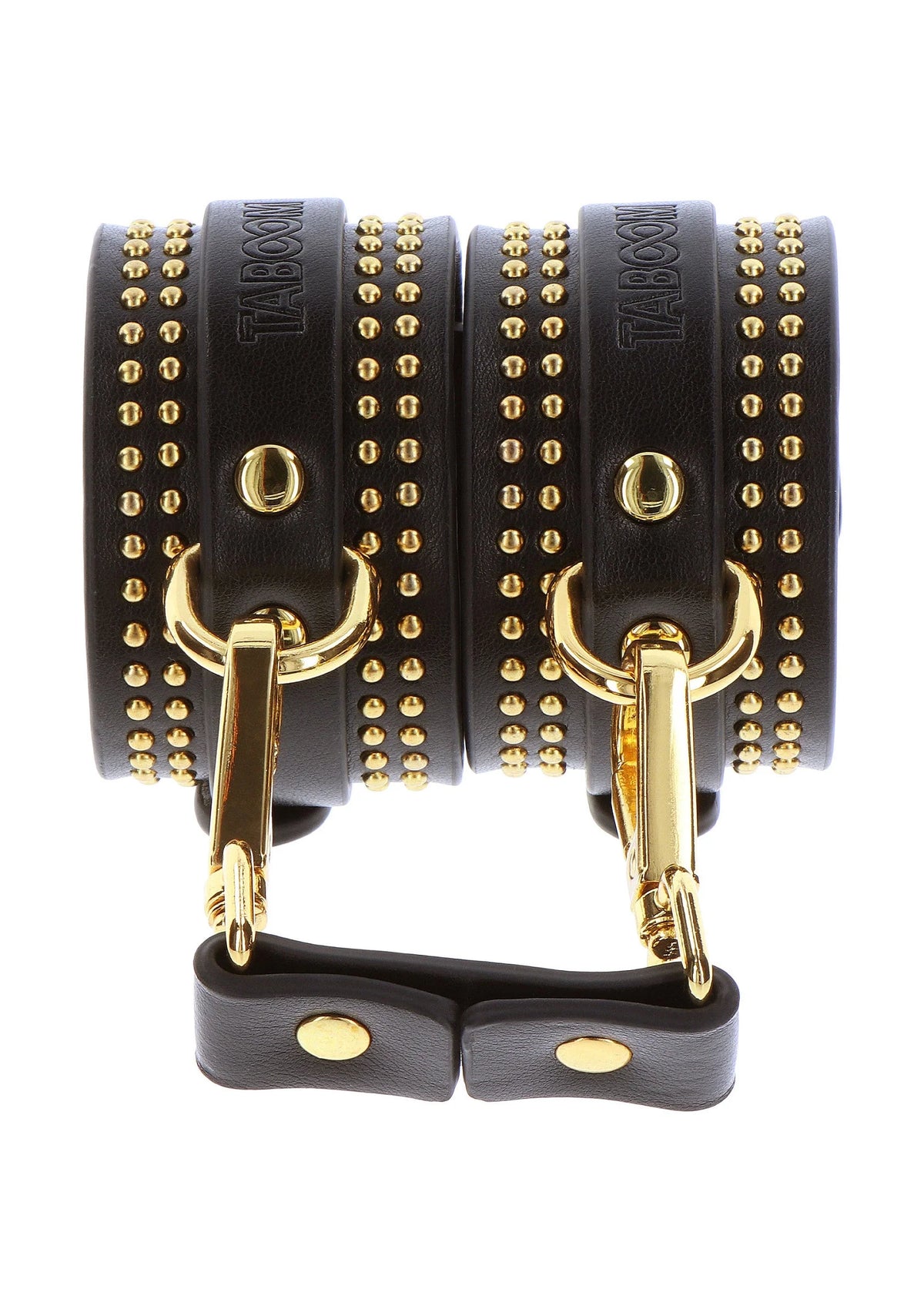 Bestel: Vogue Studded Wrist Cuffs Set by Taboom - bij Happytoys: de erotische sex webshop | liever Happy dan Easy ⭐⭐⭐⭐⭐