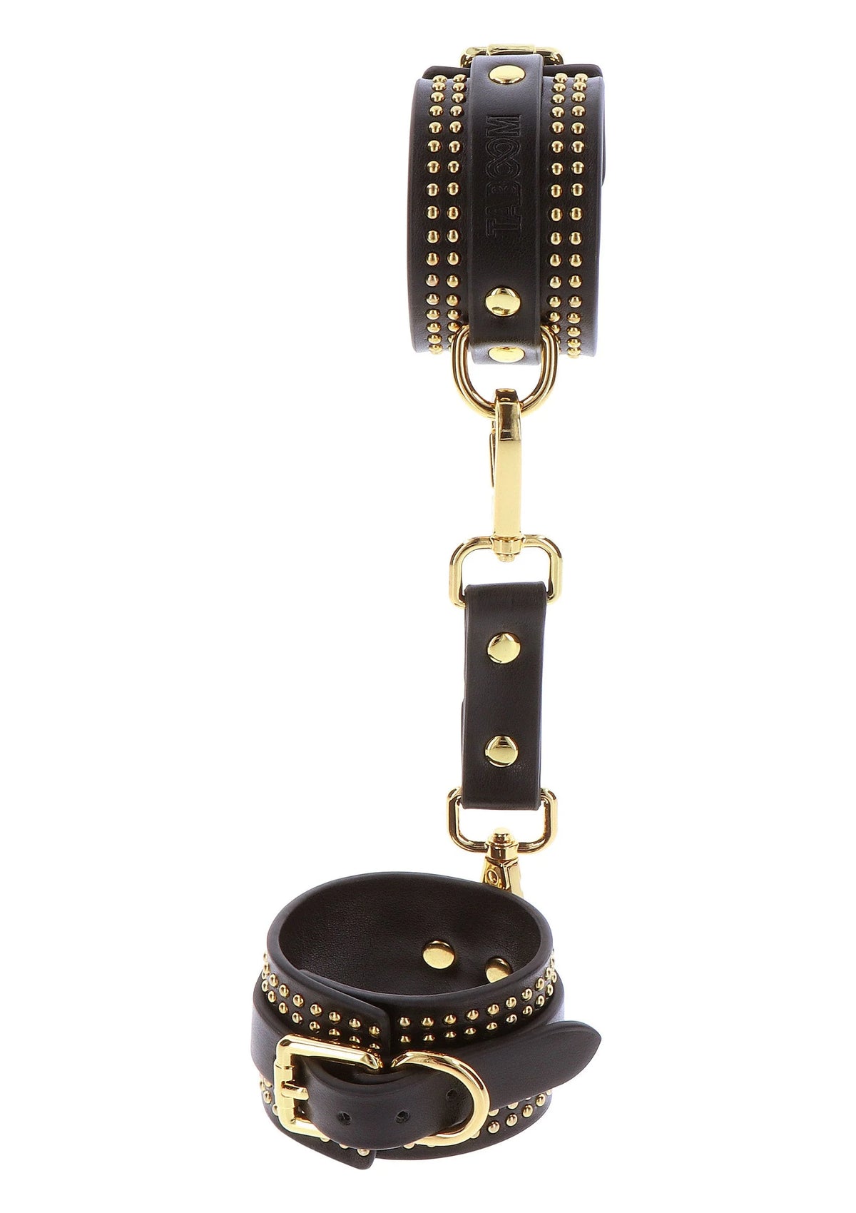 Bestel: Studded Ankle Cuffs Set by Taboom - bij Happytoys: de erotische sex webshop | liever Happy dan Easy ⭐⭐⭐⭐⭐