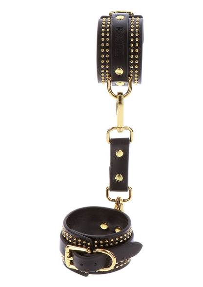 Bestel: Studded Ankle Cuffs Set by Taboom - bij Happytoys: de erotische sex webshop | liever Happy dan Easy ⭐⭐⭐⭐⭐