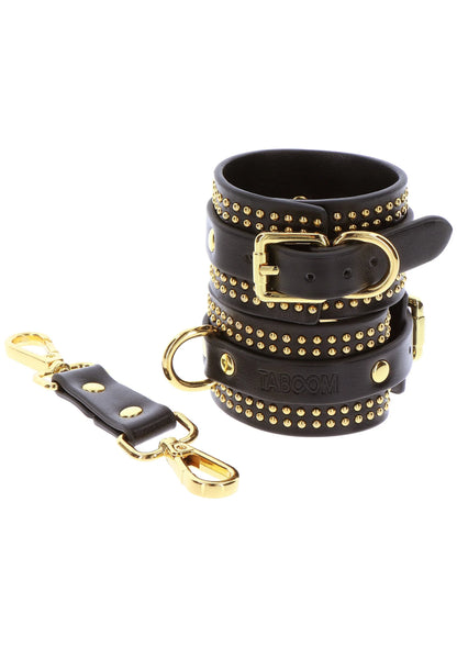 Bestel: Studded Ankle Cuffs Set by Taboom - bij Happytoys: de erotische sex webshop | liever Happy dan Easy ⭐⭐⭐⭐⭐