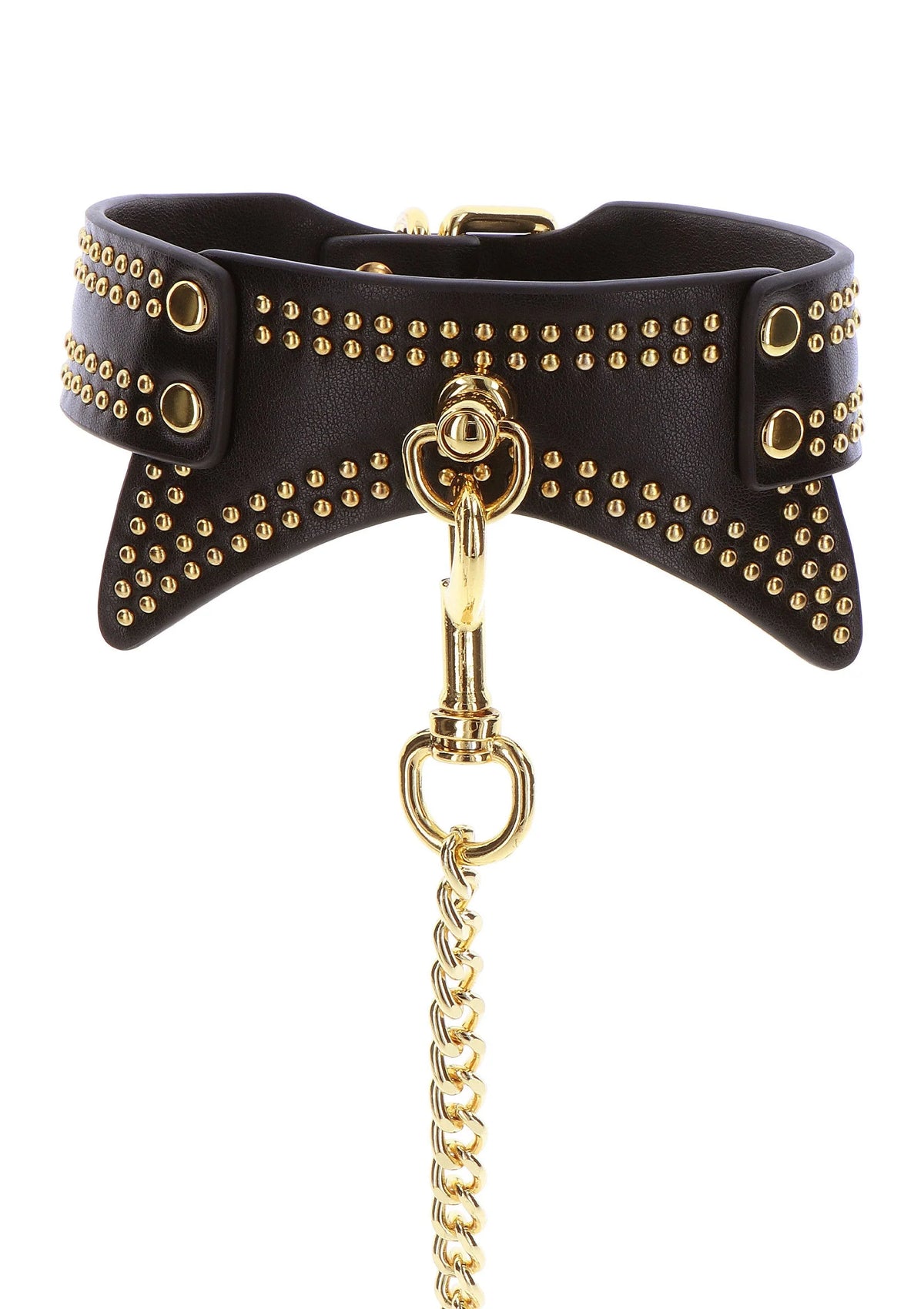 Bestel: Studded Collar and Leash by Taboom - bij Happytoys: de erotische sex webshop | liever Happy dan Easy ⭐⭐⭐⭐⭐