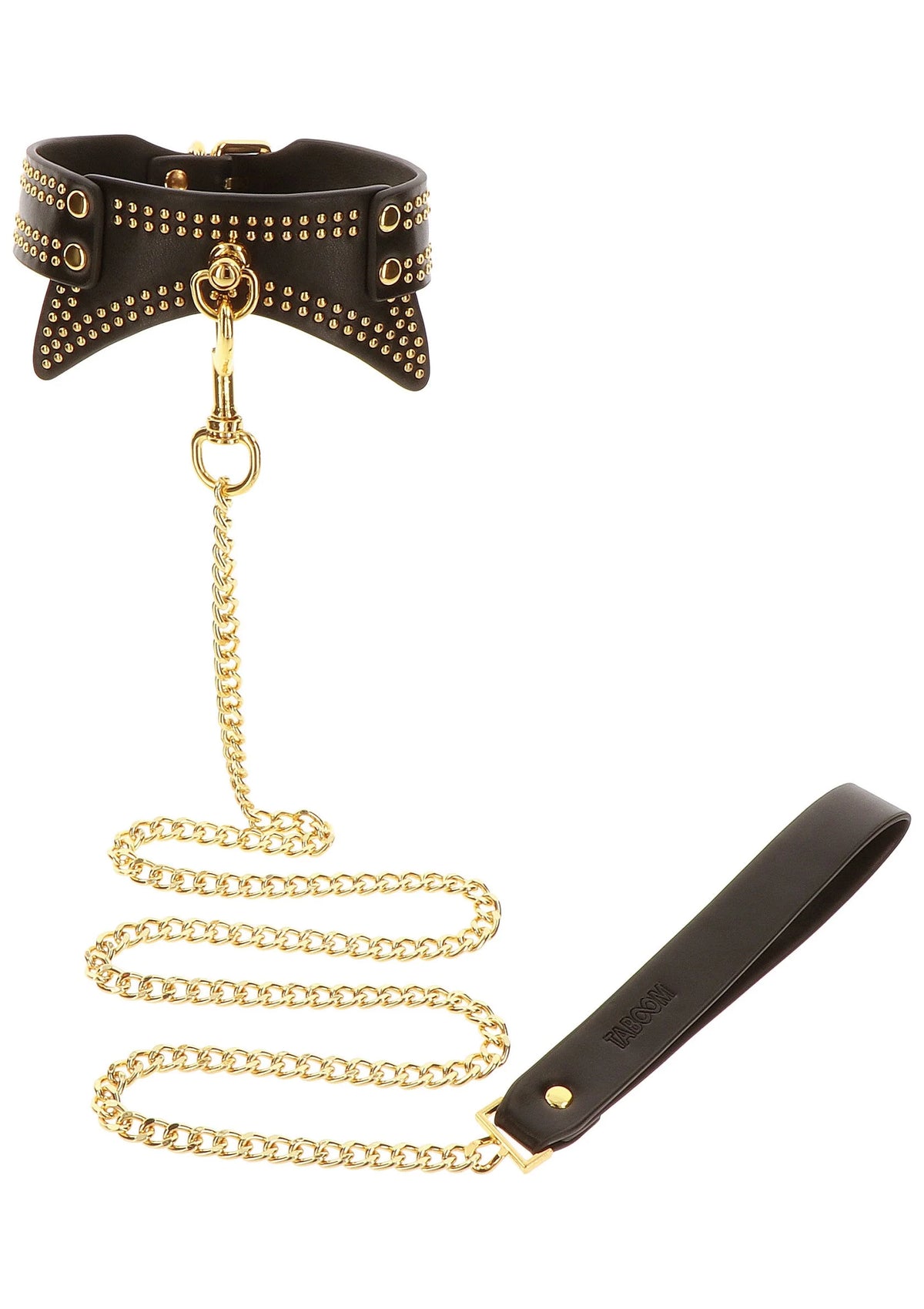Bestel: Studded Collar and Leash by Taboom - bij Happytoys: de erotische sex webshop | liever Happy dan Easy ⭐⭐⭐⭐⭐