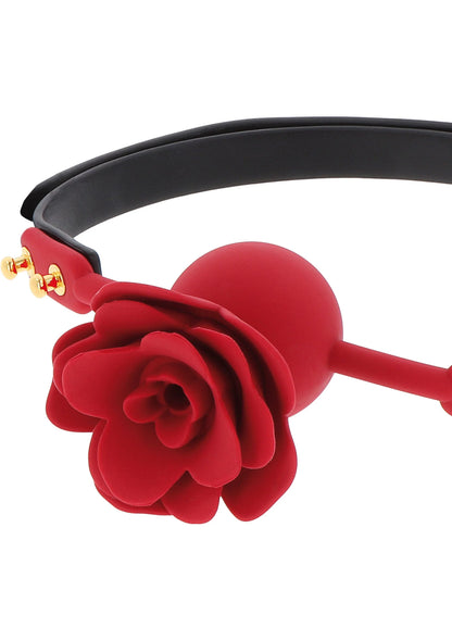 Bestel: Wild Roses Ball Gag by Taboom - bij Happytoys: de erotische sex webshop | liever Happy dan Easy ⭐⭐⭐⭐⭐