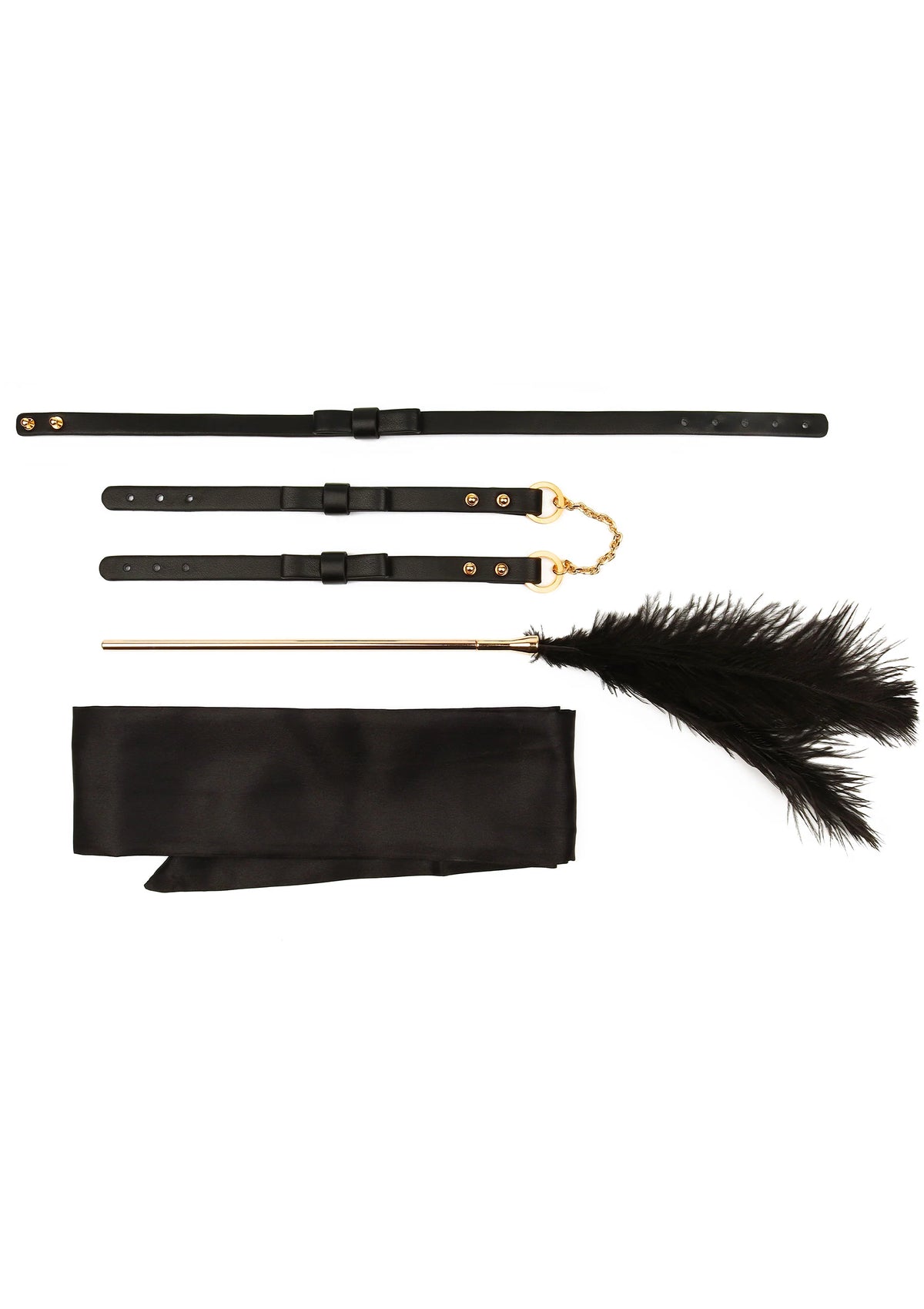 Bestel: Tease Bondage Set 4PCS by Taboom - bij Happytoys: de erotische sex webshop | liever Happy dan Easy ⭐⭐⭐⭐⭐