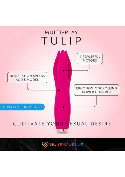 Bestel: Tulip Multi - Play Vibrator by Nu Sensuelle - bij Happytoys: de erotische sex webshop | liever Happy dan Easy ⭐⭐⭐⭐⭐