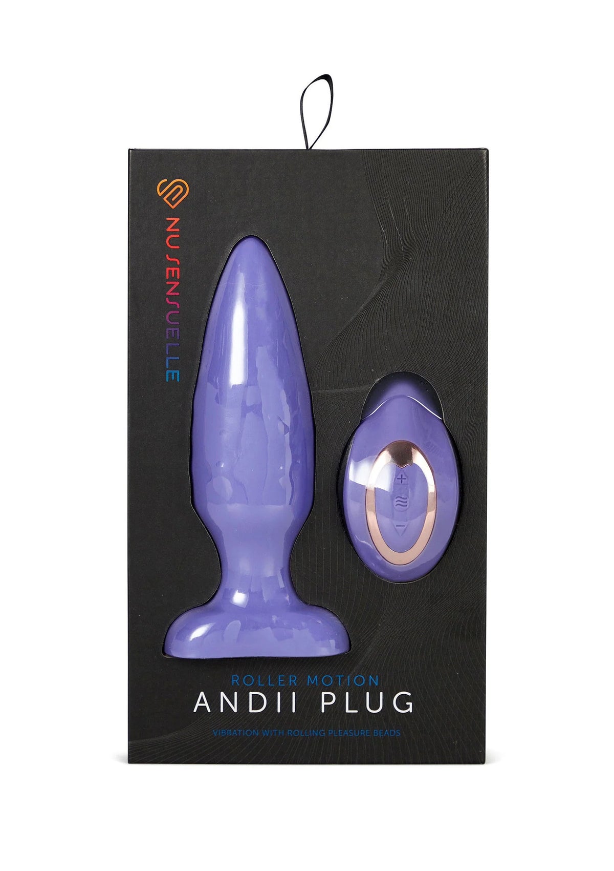 Bestel: Andii Roller Motion Plug by Nu Sensuelle - bij Happytoys: de erotische sex webshop | liever Happy dan Easy ⭐⭐⭐⭐⭐