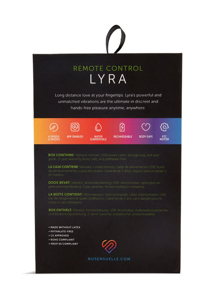 Bestel: Lyra Panty Vibrator + App by NuSensuelle - bij Happytoys: de erotische sex webshop | liever Happy dan Easy ⭐⭐⭐⭐⭐
