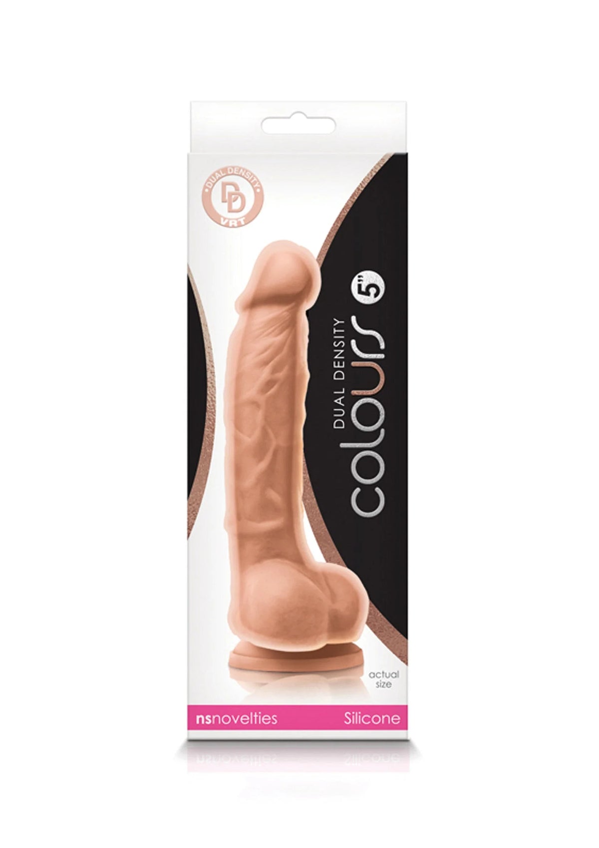 Bestel: Colours Dual Density 5 inch by NS Novelties - bij Happytoys: de erotische sex webshop | liever Happy dan Easy ⭐⭐⭐⭐⭐