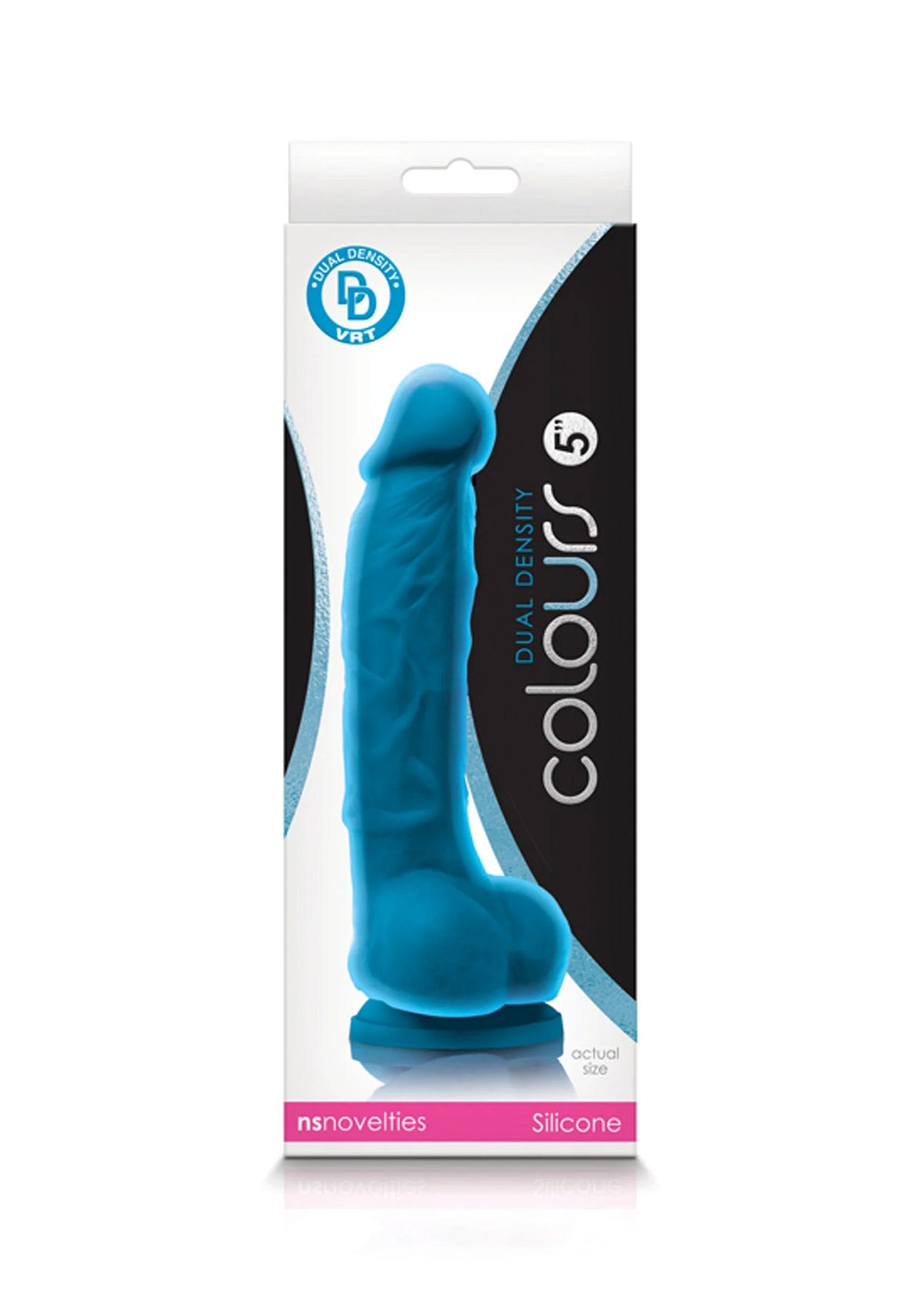 Bestel: Colours Dual Density 5 inch by NS Novelties - bij Happytoys: de erotische sex webshop | liever Happy dan Easy ⭐⭐⭐⭐⭐