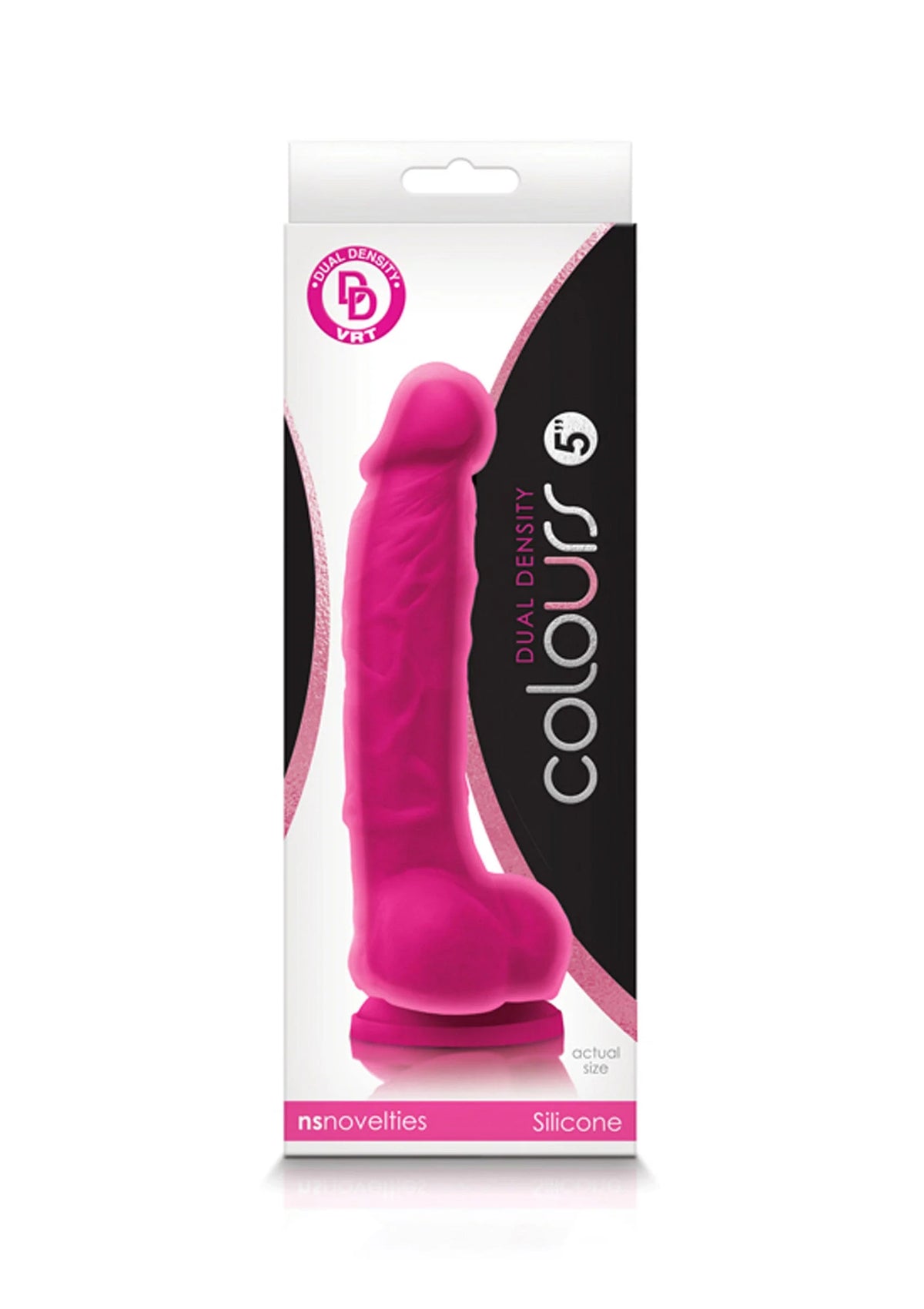 Bestel: Colours Dual Density 5 inch by NS Novelties - bij Happytoys: de erotische sex webshop | liever Happy dan Easy ⭐⭐⭐⭐⭐