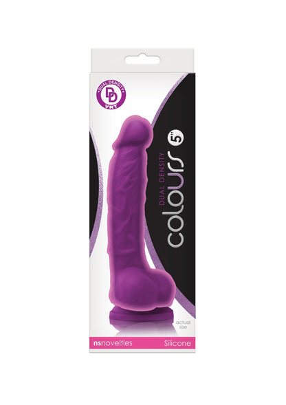 Bestel: Colours Dual Density 5 inch by NS Novelties - bij Happytoys: de erotische sex webshop | liever Happy dan Easy ⭐⭐⭐⭐⭐