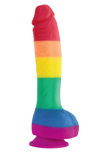 Bestel: Colours Pride Edition 8' Dong by NS Novelties - bij Happytoys: de erotische sex webshop | liever Happy dan Easy ⭐⭐⭐⭐⭐ - Default Title - 18152 - RAINBOW