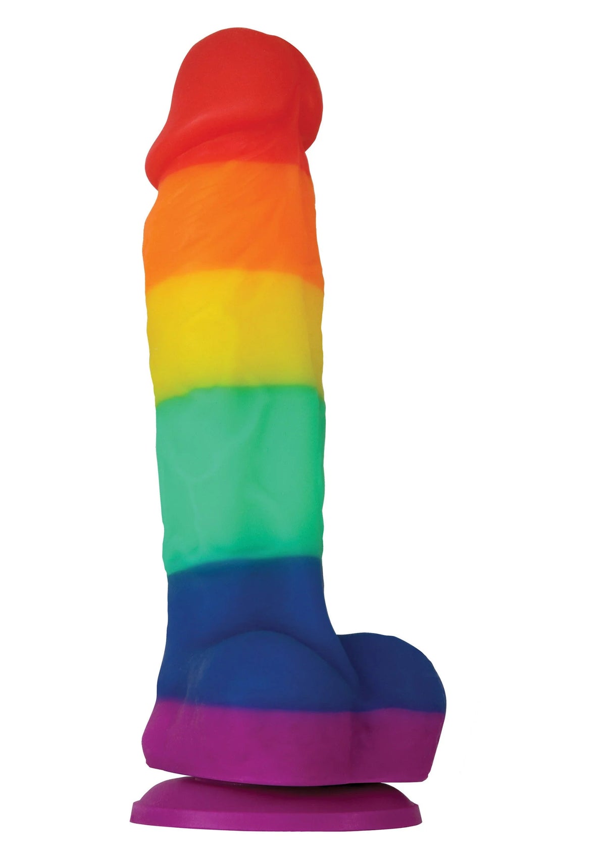 Bestel: NS Novelties Colours Pride Edition 5' Dildo - bij Happytoys: de erotische sex webshop | liever Happy dan Easy ⭐⭐⭐⭐⭐ - Default Title - 18155 - RAINBOW