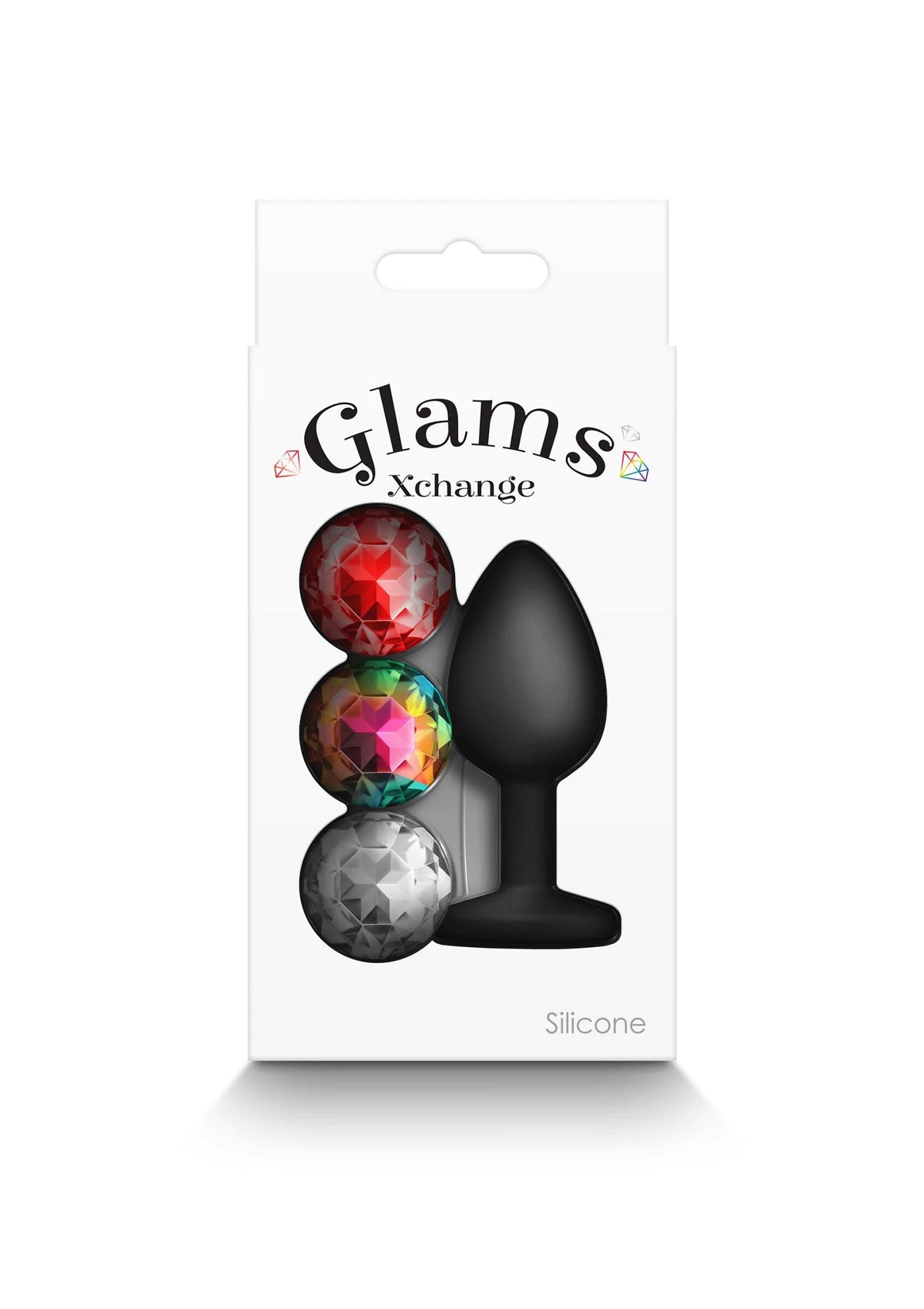 Bestel: Glams Xchange Round Small by NS Novelties Glams - bij Happytoys: de erotische sex webshop | liever Happy dan Easy ⭐⭐⭐⭐⭐