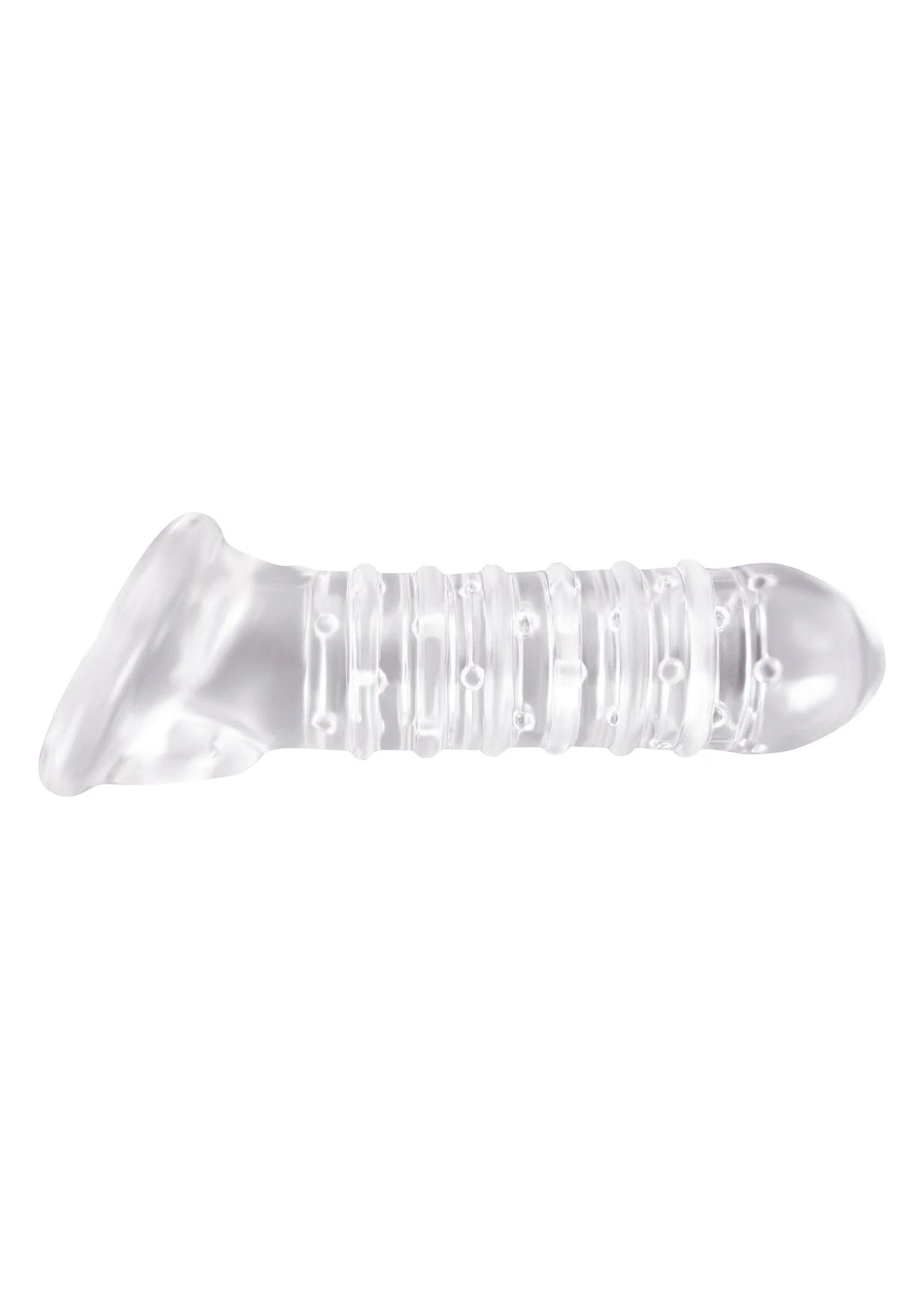 Bestel: NS Novelties Renegade Ribbed Sleeve - bij Happytoys: de erotische sex webshop | liever Happy dan Easy ⭐⭐⭐⭐⭐ - Default Title - 18367 - CLEAR