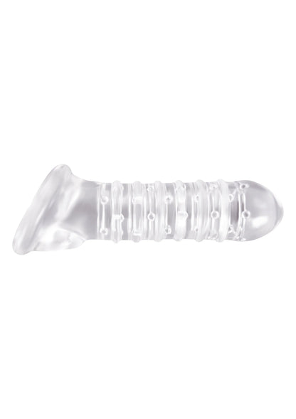 Bestel: NS Novelties Renegade Ribbed Sleeve - bij Happytoys: de erotische sex webshop | liever Happy dan Easy ⭐⭐⭐⭐⭐ - Default Title - 18367 - CLEAR