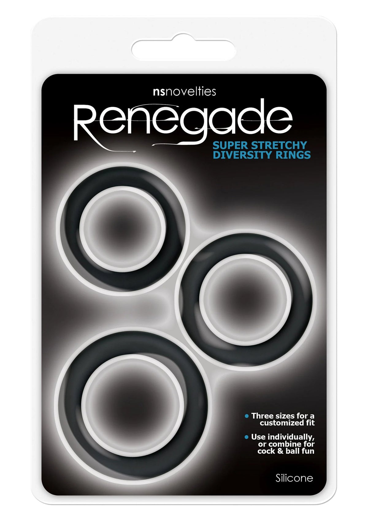 Bestel: Renegade Diversity Rings by NS Novelties - bij Happytoys: de erotische sex webshop | liever Happy dan Easy ⭐⭐⭐⭐⭐