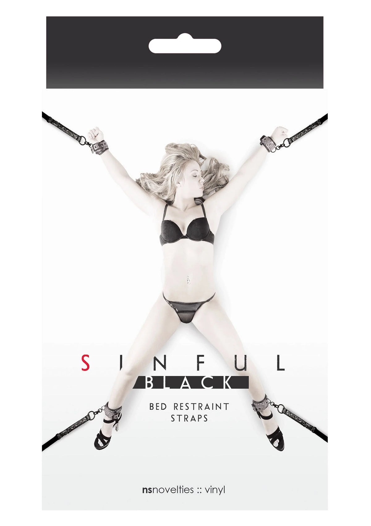 Bestel: Bed Restraint Straps by NS Novelties - bij Happytoys: de erotische sex webshop | liever Happy dan Easy ⭐⭐⭐⭐⭐