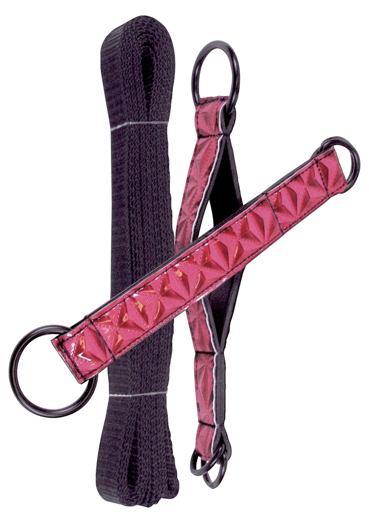 Bestel: Bed Restraint Straps by NS Novelties - bij Happytoys: de erotische sex webshop | liever Happy dan Easy ⭐⭐⭐⭐⭐ - Roze - 18469 - PINK