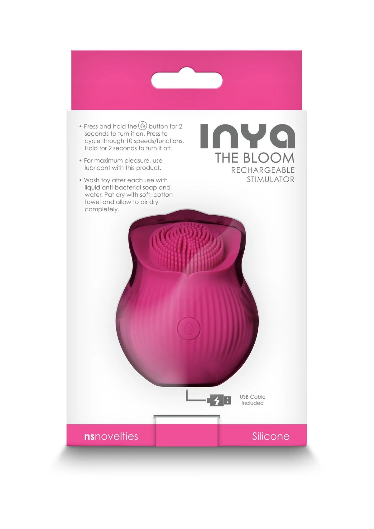 Bestel: The Bloom by NS Novelties Inya - bij Happytoys: de erotische sex webshop | liever Happy dan Easy ⭐⭐⭐⭐⭐