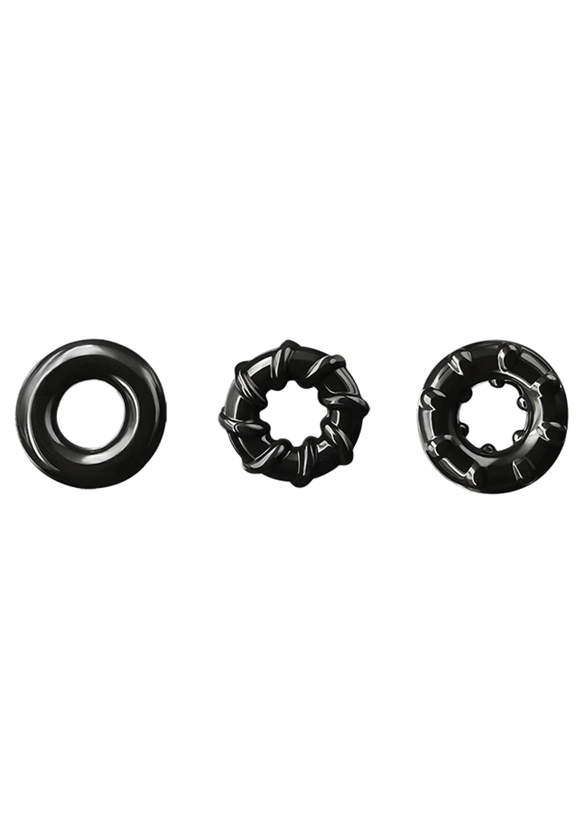 Bestel: Renegade Dyno Rings by NS Novelties - bij Happytoys: de erotische sex webshop | liever Happy dan Easy ⭐⭐⭐⭐⭐ - Zwart - 18618 - BLACK