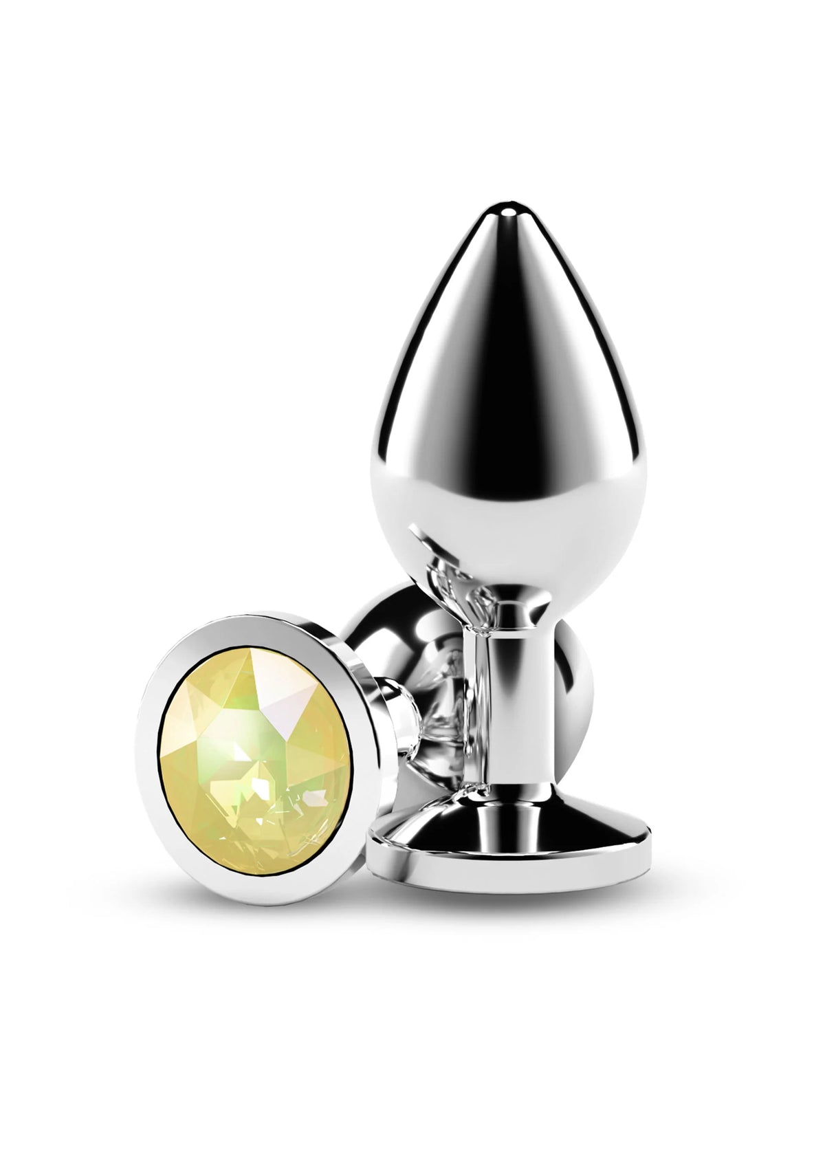 Bestel: Rear Assets Silver butplug Medium by NS Novelties - bij Happytoys: de erotische sex webshop | liever Happy dan Easy ⭐⭐⭐⭐⭐