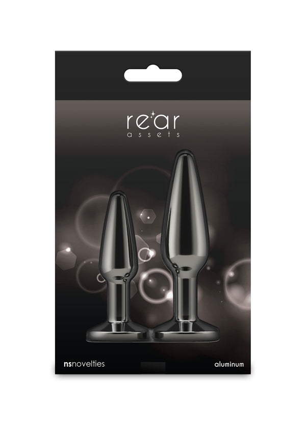 Bestel: Tapered Training Kit 3 Pcs Butt plugs by NS Novelties Rear Assets - bij Happytoys: de erotische sex webshop | liever Happy dan Easy ⭐⭐⭐⭐⭐