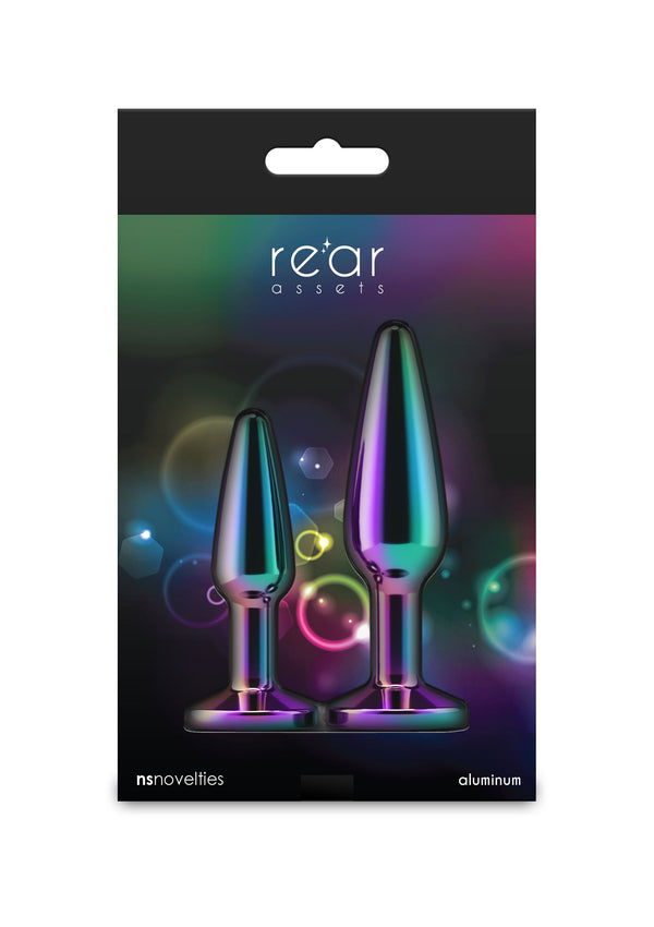 Bestel: Tapered Training Kit 3 Pcs Butt plugs by NS Novelties Rear Assets - bij Happytoys: de erotische sex webshop | liever Happy dan Easy ⭐⭐⭐⭐⭐