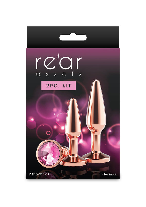 Bestel: Tapered Training Kit 3 Pcs Butt plugs by NS Novelties Rear Assets - bij Happytoys: de erotische sex webshop | liever Happy dan Easy ⭐⭐⭐⭐⭐