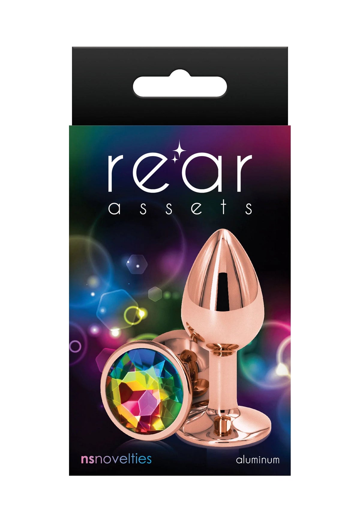 Bestel: Rear Assets Rose Gold S by NS Novelties - bij Happytoys: de erotische sex webshop | liever Happy dan Easy ⭐⭐⭐⭐⭐