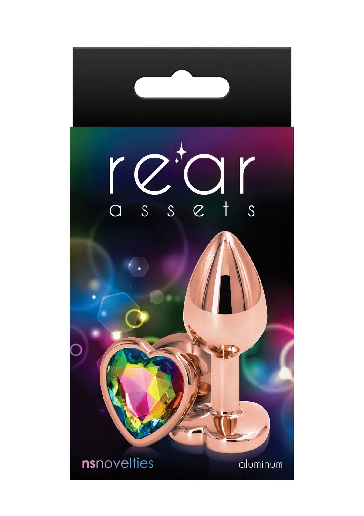 Bestel: Rear Assets Rose Gold Heart S by NS Novelties - bij Happytoys: de erotische sex webshop | liever Happy dan Easy ⭐⭐⭐⭐⭐