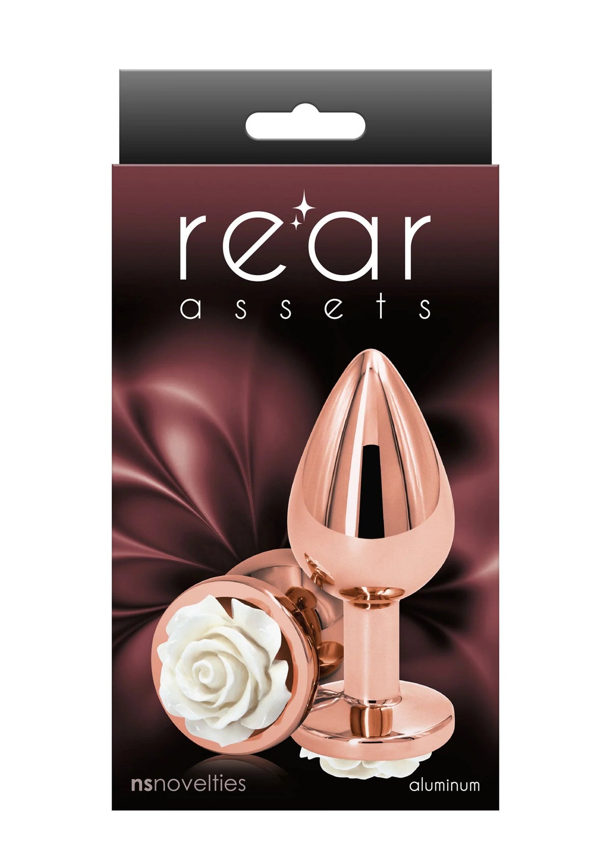 Bestel: Rose Buttplug Medium by NS Novelties - bij Happytoys: de erotische sex webshop | liever Happy dan Easy ⭐⭐⭐⭐⭐